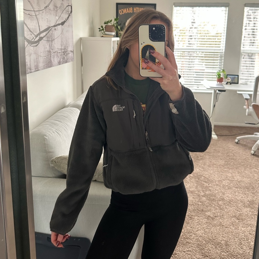 The North Face Polartec Thermal Pro Fleece Jacket in Grey